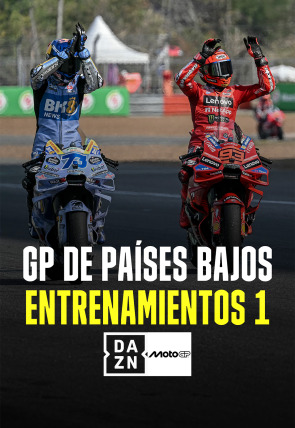 Carátula de DIRECTO Entrenamientos libres 1:  MotoGP - GP de Países Bajos