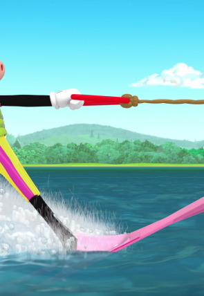 Los cuentos de Minnie: Campamento Minnie T1 E4 · Clase de esquí acuático en la programación de Disney Junior (Infantil)