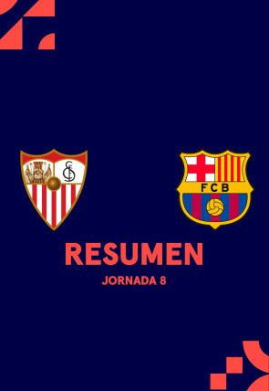 Póster de Resúmenes LALIGA EA Sports:  Jornada 8: Sevilla - Barcelona