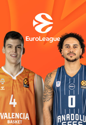 Póster de DIRECTO Jornada 15: Valencia - Efes:  Euroliga de baloncesto
