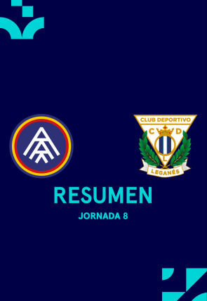 Póster de Resúmenes LALIGA HyperMotion:  Jornada 8: Andorra - Leganés