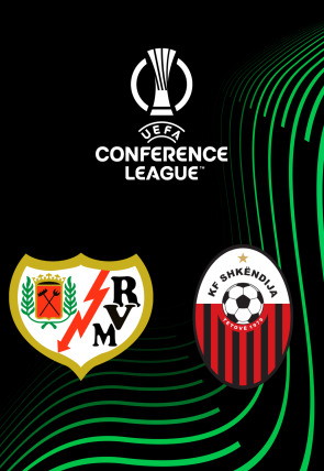 Póster de UEFA Conference League:  Jornada 1: Rayo - Shkëndija
