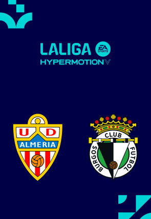 Poster de Jornada 18: Almería - Burgos T25/26 · LALIGA HYPERMOTION