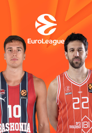 Póster de Euroliga de baloncesto:  Jornada 34: Baskonia - Hapoel