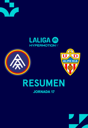 Póster de Resúmenes LALIGA HyperMotion:  Jornada 17: Andorra - Almería