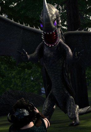 Dragones: Hacia nuevos confines T6 E5 · Una triste separación en la programación de Dreamworks HD (Infantil)