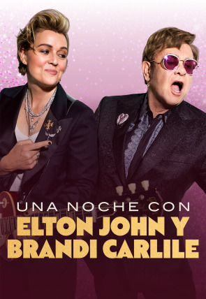 Póster de Una noche con Elton John y Brandi Carlile