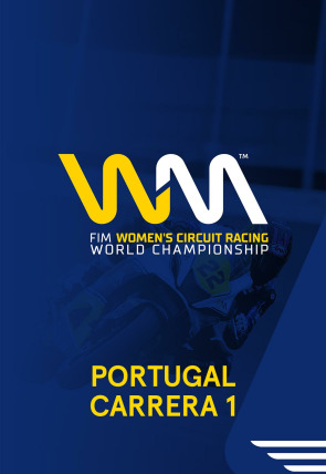 Póster de Cto. del Mundo de Motociclismo Femenino:  Portugal (Autodromo Internacional do Algarve) Carrera 1