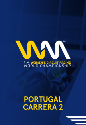 Póster de Cto. del Mundo de Motociclismo Femenino:  Portugal (Autodromo Internacional do Algarve) Carrera 2