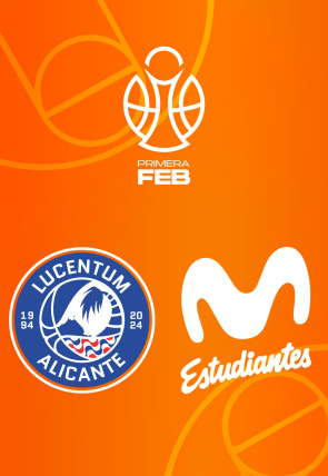 Póster de Primera FEB:  Jornada 27: Hla Alicante - Movistar Estudiantes