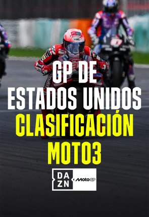 Poster de MotoGP - GP de Estados Unidos T2026 · Carrera Moto3