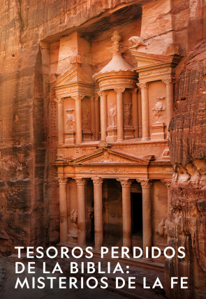 Póster de Tesoros perdidos de La Biblia: Misterios de la Fe · Los secretos de los manuscritos del Mar Muerto