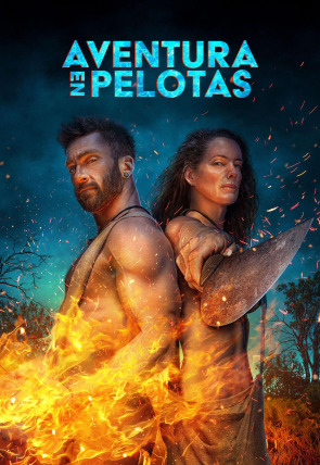 Póster de Aventura en pelotas