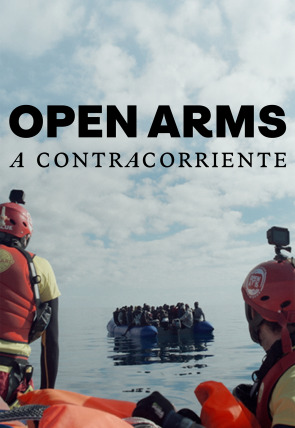 Póster de Open Arms, a contracorriente · David contra Goliat