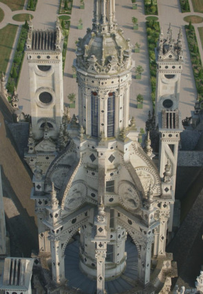 Póster de Monumentos de la antigüedad · Chambord. La joya del Loira