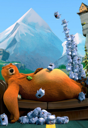 Carátula de Grizzy y los lemmings · En Grizzy i els Lèmmings