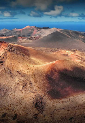 Póster de Canarias. Tierra de volcanes