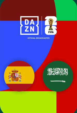 Póster de Mundial 2026:  Grupo H: España - Arabia Saudita