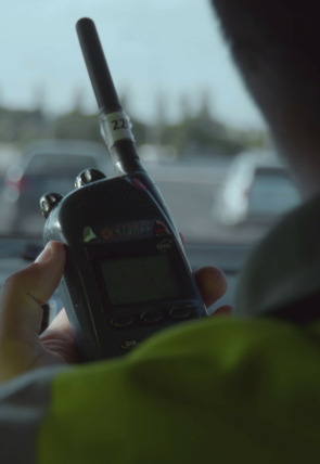 imagen de control de carreteras