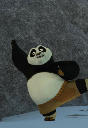 Kung Fu Panda: Las Zarpas Del Destino T1 E2 · Dragón azul juega con fuego