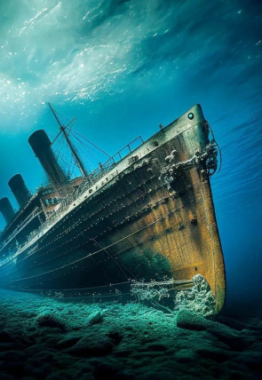 Póster de The Titanic, Revisited (Titanic Le Naufrage Aurai)