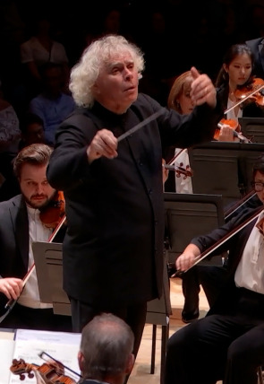 Póster de Simon Rattle et la London Symphony Orchestra: Sibelius Bruckner