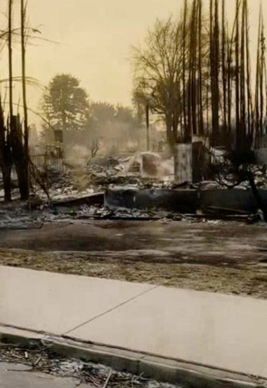 Carátula de Huracán Katrina: la carrera contra el tiempo · Un lugar desesperado