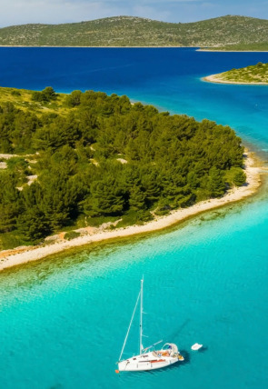 Póster de La costa de Croacia