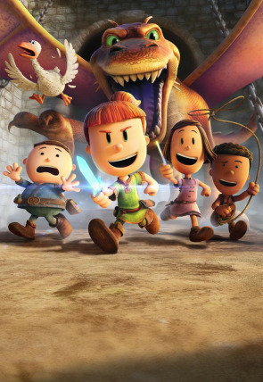 Max y la pandilla medieval T2 E7 · Y &quot;justa&quot; así.. en la programación de Nickelodeon HD (Infantil)