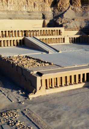 Póster de Egipto auténtico desde el aire