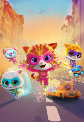 Superkitties SuperMaullidos T2 E4 · Sombreros robados / Problemas con el telescopio en la programación de Disney Junior (Infantil)