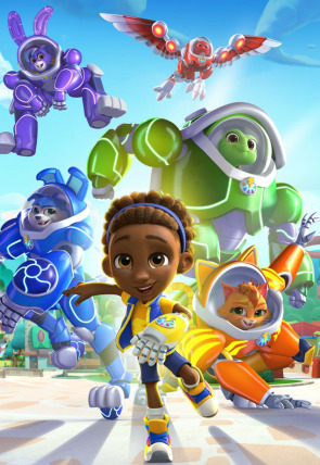 Robogobo (dobles) T1 E8 · Una chispa en la oscuridad / La torre hinchable en la programación de Disney Junior (Infantil)