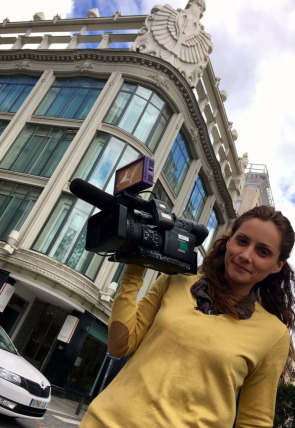 Mi cámara y yo en la programación de Telemadrid (Información)