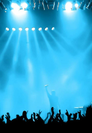 Póster de Concert dEls Amics de les Arts: 20 anys dAmics. La festa major