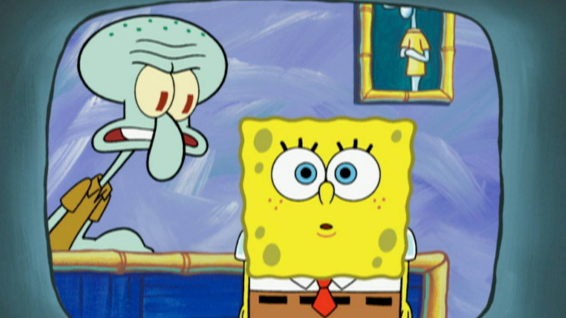 Bob Esponja (T7): Un día sin lágrimas; Trabajo de verano