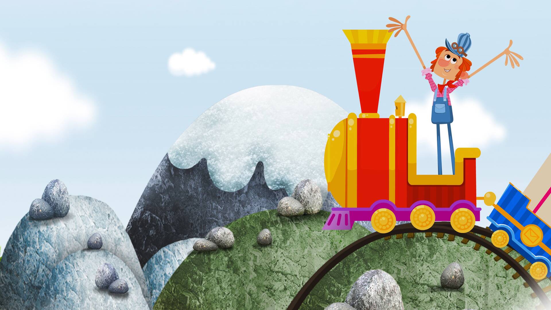 El tren del correo (T2): El caballo Hugo / La gaviota Sid / La ardilla Stephanie