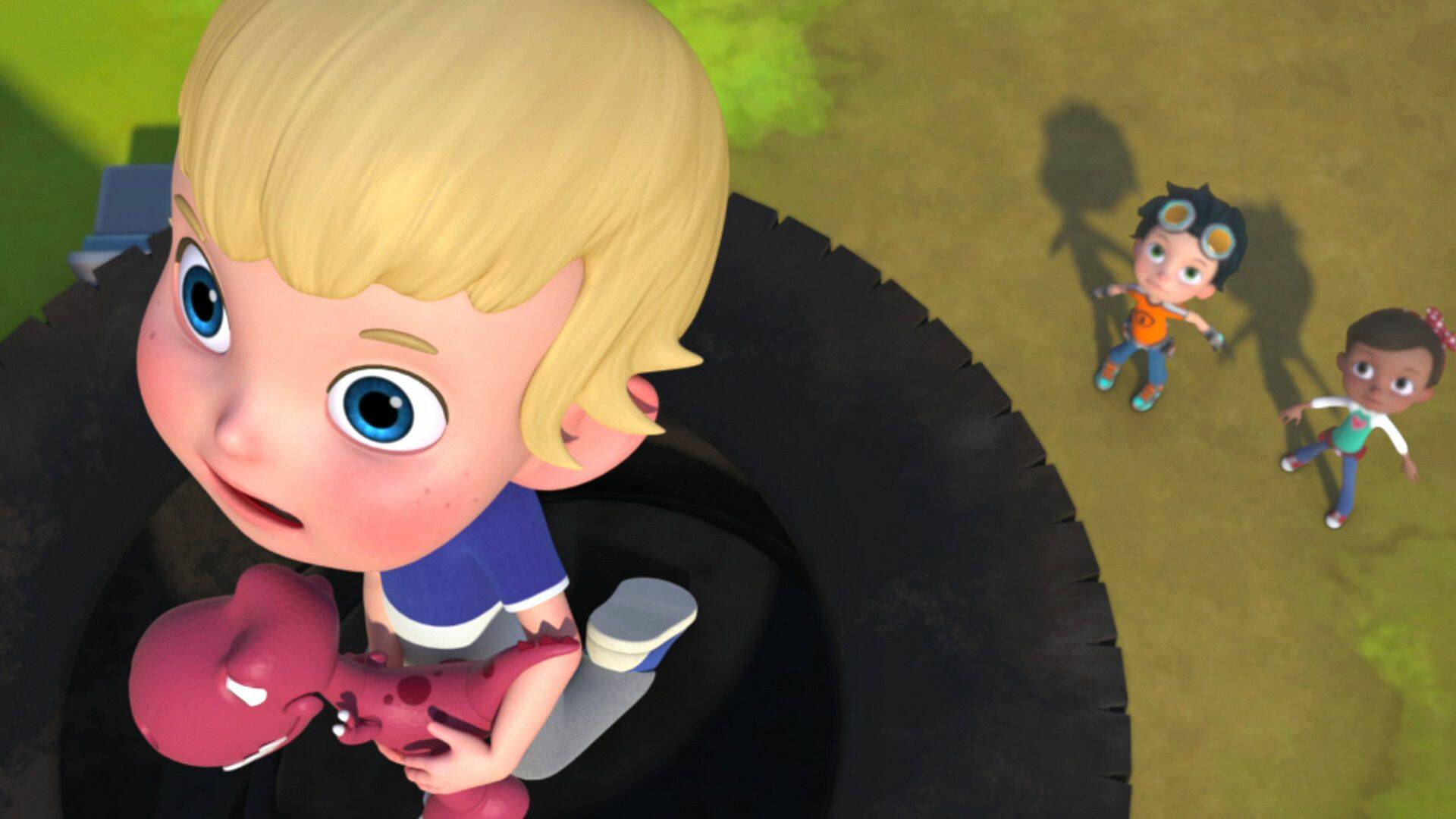Rusty Rivets (T1): Rusty y el traje de baile; Rusty y las abejas