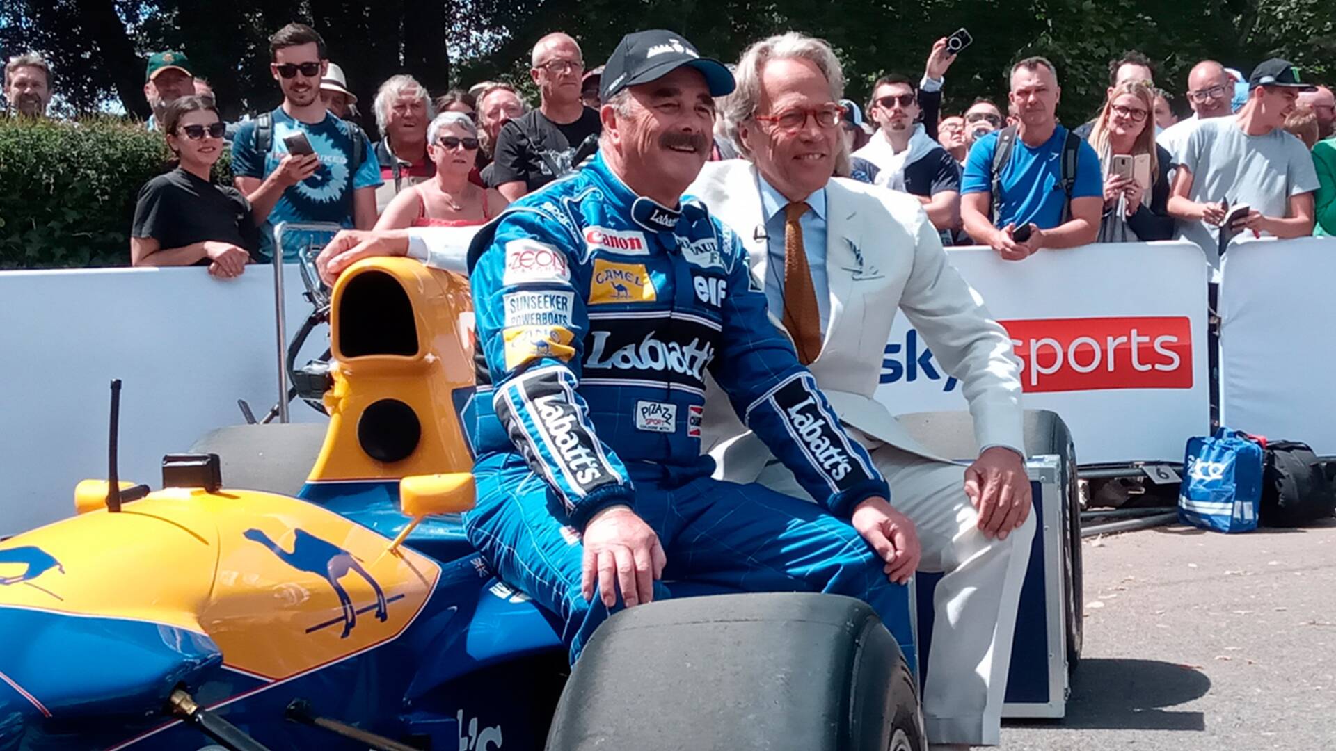 Williams y Mansell: Red 5