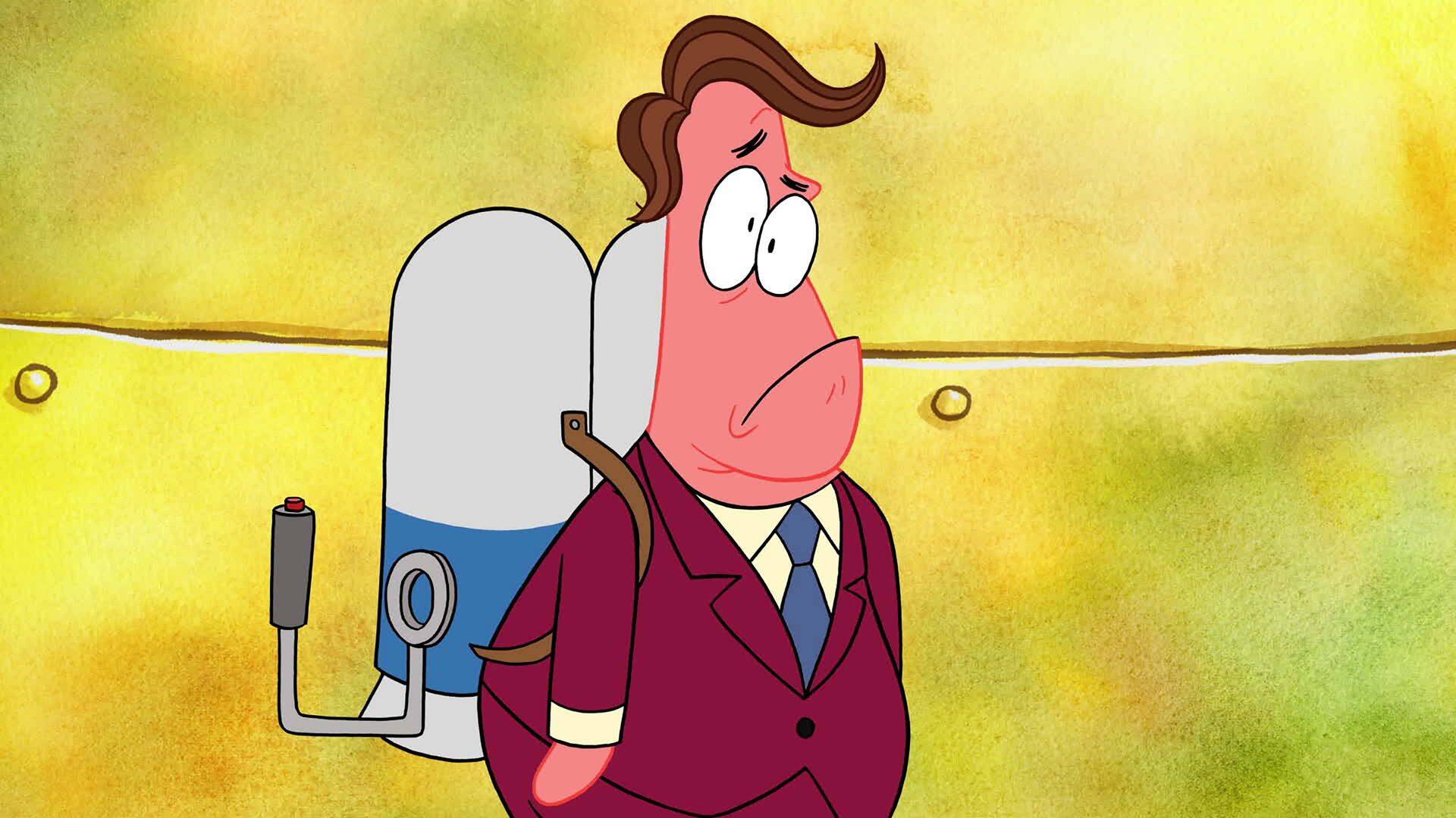 Patricio es la... (T2): Hora de comer; limpiando la casa