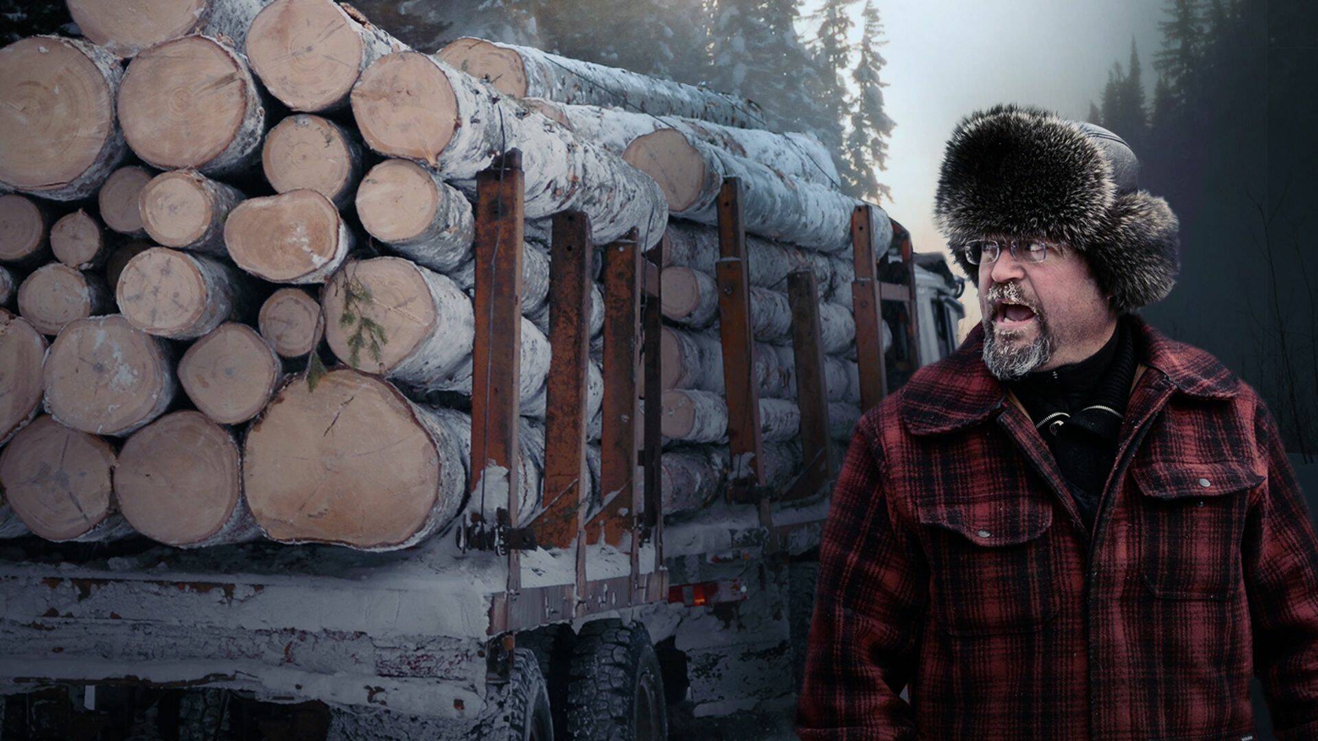 Leñadores en Siberia (T2014): Río de lodo