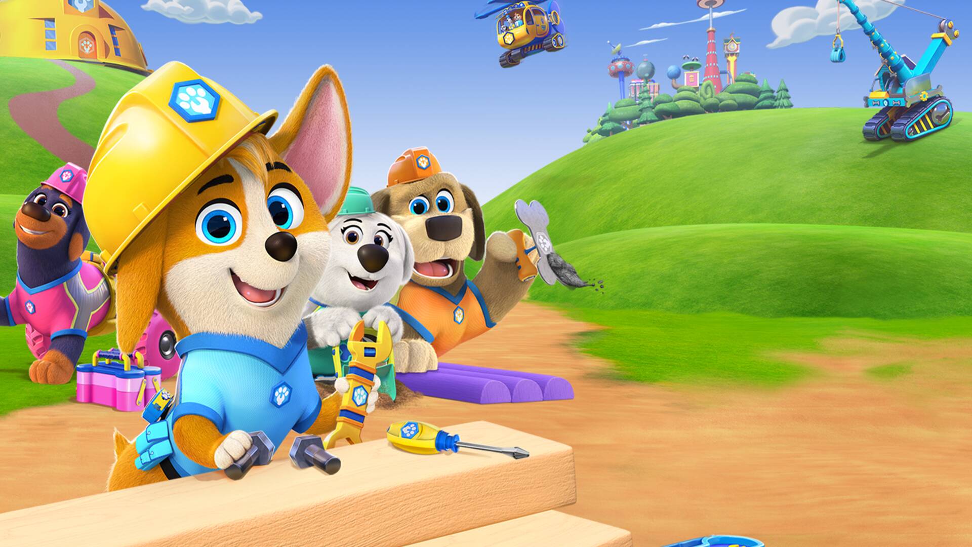 ¡Cachorros a la... (T1): Pizza a la obra / Bebés constructores