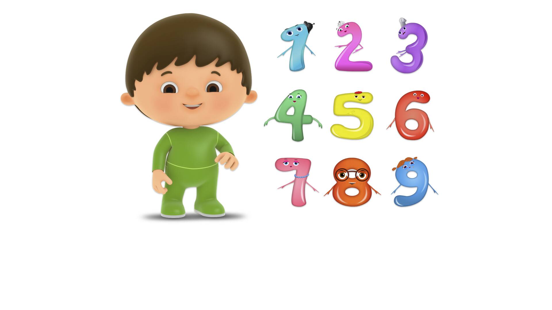 Charlie & los... (T1): Charlie conoce los números 1, 2 y 3
