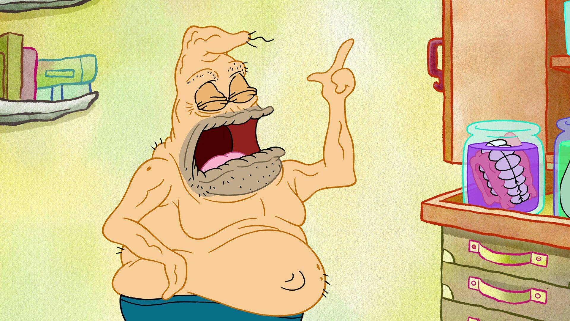 Patricio es la... (T3): The Fun Bucket; The Patrick Show After Dark