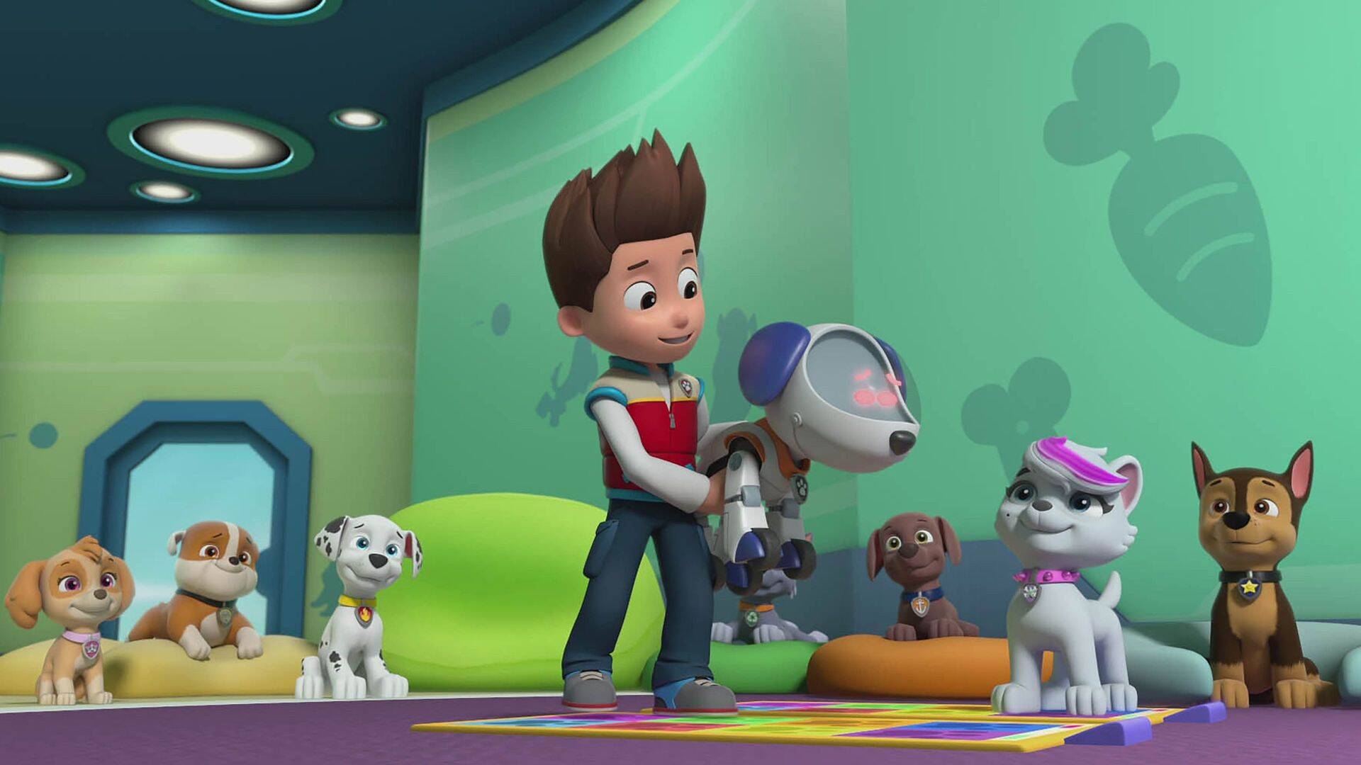 La patrulla canina (T11): Rescate aéreo: La patrulla salva a un hum-tronauta