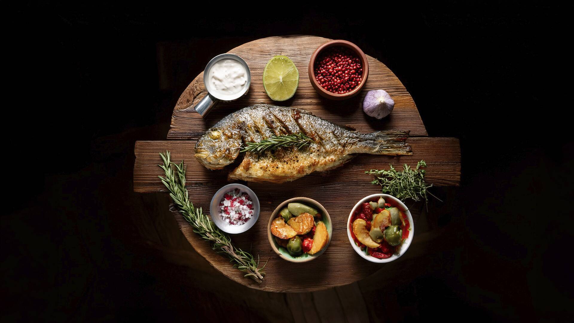 Pesca y chef