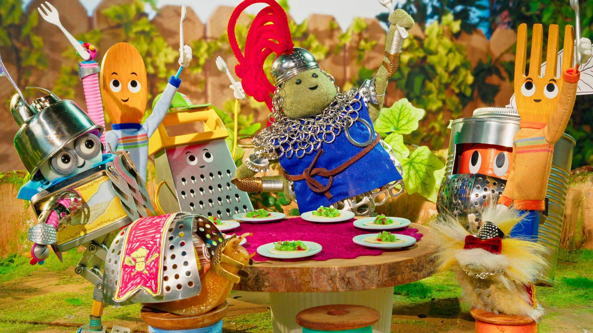 The Tiny Chef Show (T3): Manzanas al horno; Estofado de verduras