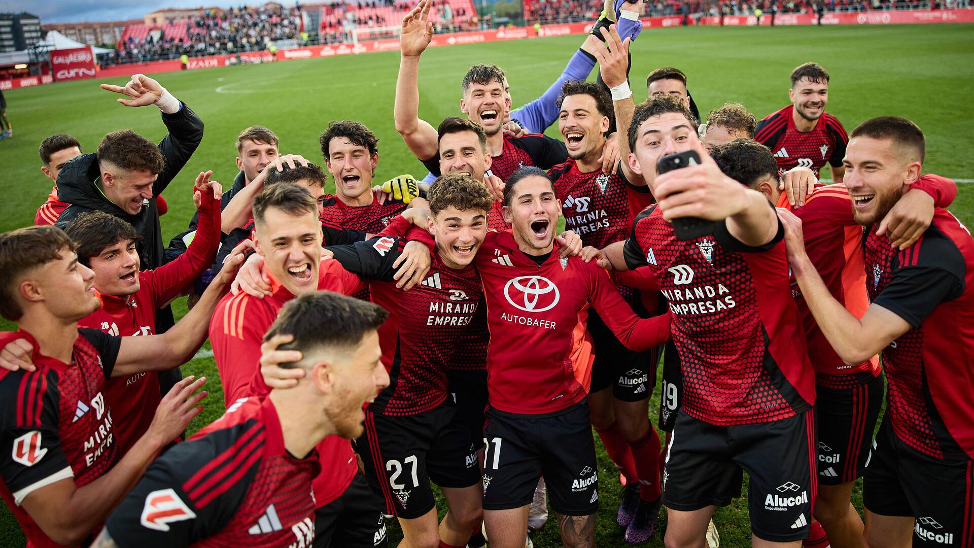 CD Mirandés,  cada partido me vuelvo a enamorar