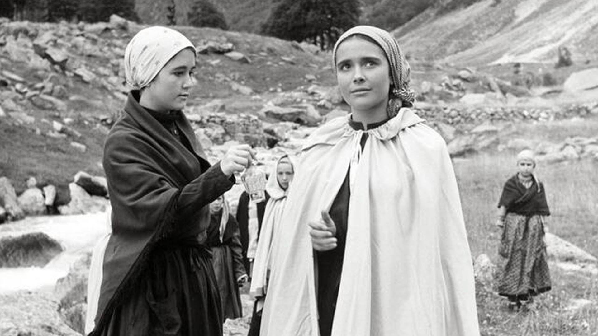 Aquella joven de blanco