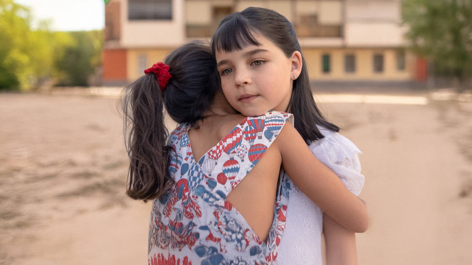 La niña de la cabra