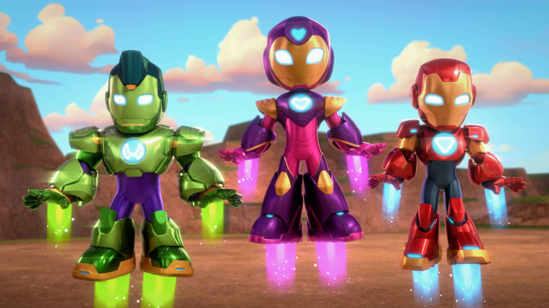 Conoce a Iron Man y su superequipo